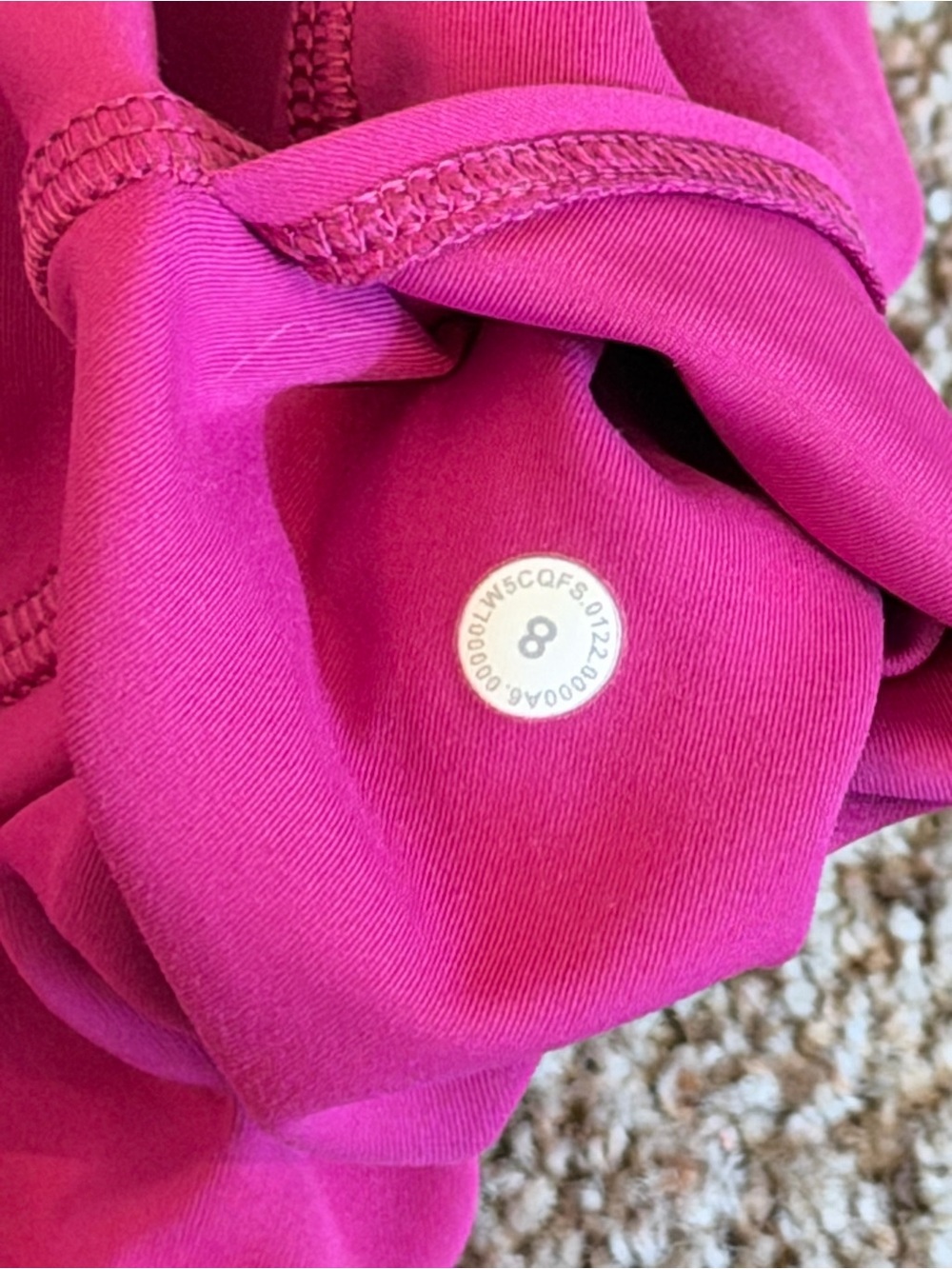 Lululemon Invigorate High-Rise Tight 25" Ripened Raspberry - Picture 10 of 10
